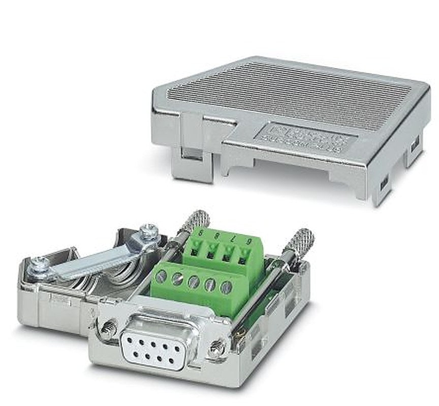 Phoenix Contact SUBCON-PLUS 9 Way 35° Cable D-Sub Connector Female