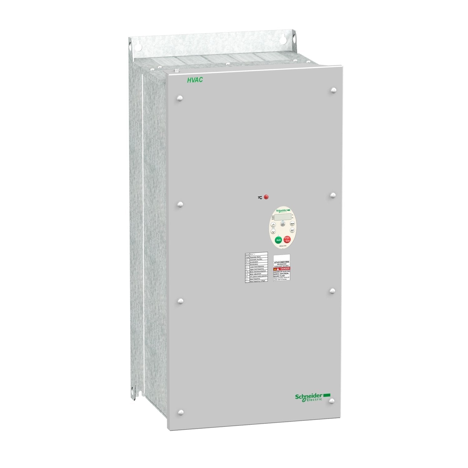 The Schneider Electric variable speed drive with built-in EMC filter can feed 3-phase asynchronous motors. It is specifically designed for the most common fluid management applications in tertiary sector buildings (HVAC) like heating, ventilation, air conditioning and pumping. Its design is based on eco-energy with a reduction in energy consumption of up to 70 percent compared to a conventional control system. Disturbance free operation Electromagnetic compatible