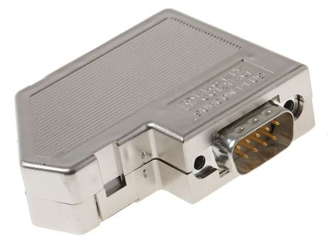 Phoenix Contact SUBCON-PLUS M2 9 Way 35° Panel Mount D-Sub Connector, with Screw Male