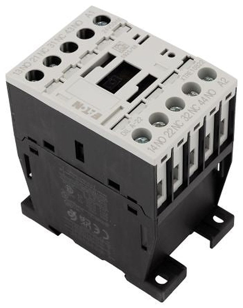 Eaton DILA Contactor Relay, 24V ac Coil, 4-Pole, 4 A 24V ac, 2 NO/2 NC, 415V ac