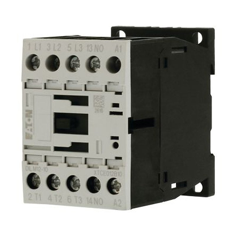 Eaton DILM12 Contactor, 230V ac Coil, 3-Pole, 12 A, 5.5 kW 230V ac, 3 NO, 690V ac