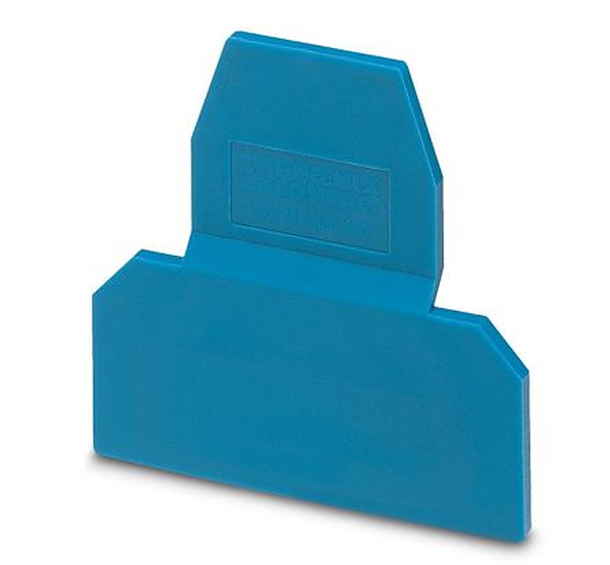 Phoenix Contact D-UKK 3/5 BU Series End Cover for Use with Modular Terminal Block