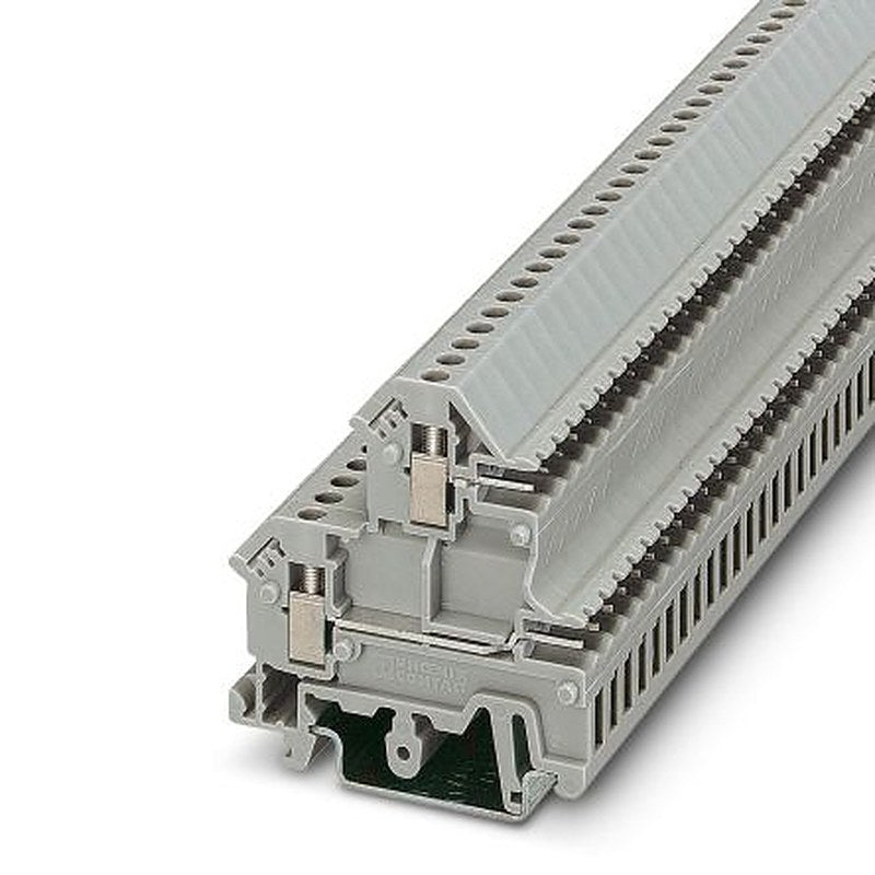 Phoenix Contact 2770943 UKK 3-MSTB-5.08 AU32R Series Double Level Terminal Block Grey, 0.2mm², 2-Level, Screw
