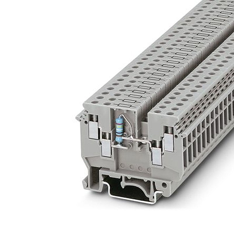 Phoenix Contact 2775249 UDK 4-DUR 249 Series Component Terminal Block Grey, 4mm², 1-Level, Screw
