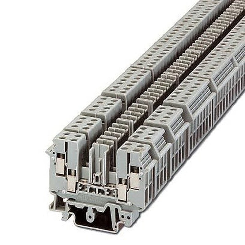 Phoenix Contact 2777069 UDK-RELG 7 Series DIN Rail Terminal Block Grey, 0.2mm², 4 mm², Screw