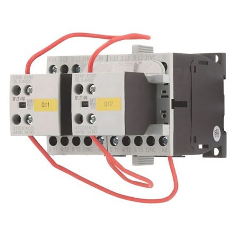 Eaton DIUL Reversing Contactor, 3-Pole, 7 A, 14 kW 240V ac, 6 NO, 400V