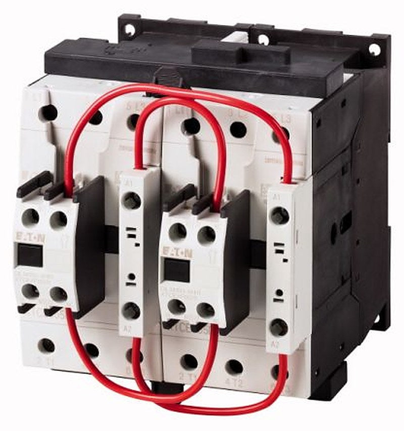 Eaton DIUL Reversing Contactor, 110V Coil, 3-Pole, 50 A, 30 kW, 6 NO, 400V