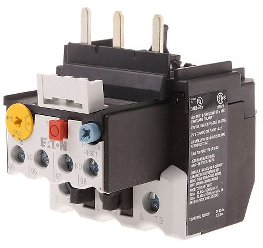 Eaton, ZB65 Overload Relay 1 NO/1 NC, 40A, 57 A F.L.C, 57A Contact Rating, 7.5 W, 500V ac
