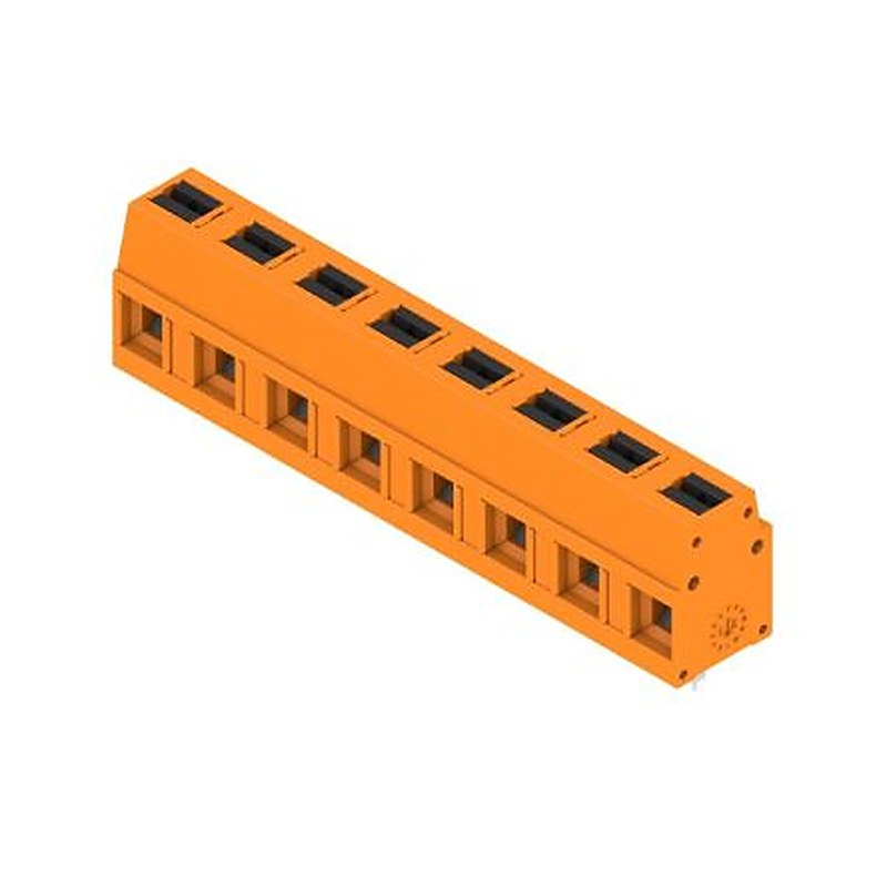 Weidmüller 2787630000 Series PCB Terminal Block, 8-Contact, 7.5 mm Pitch, Push-in, 1 Row
