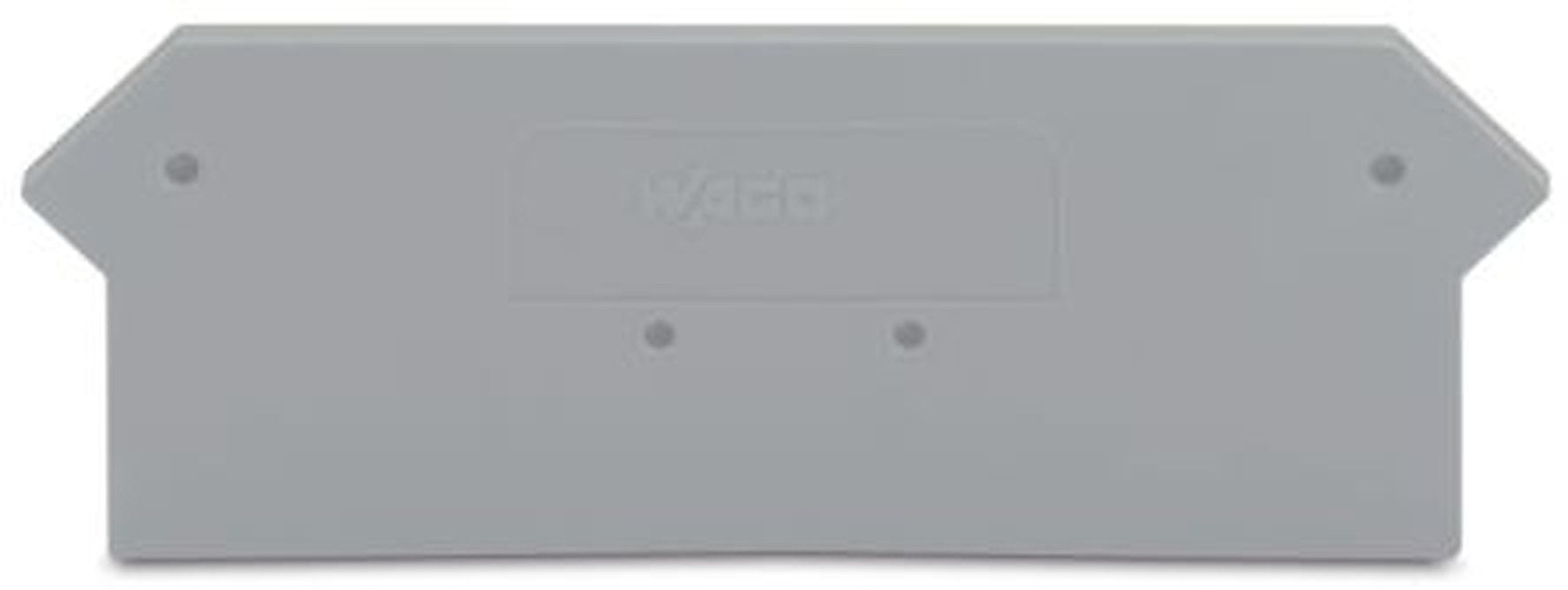 WAGO 279 Series End & Intermediate Plate for Use with Rail Mount Terminal Blocks