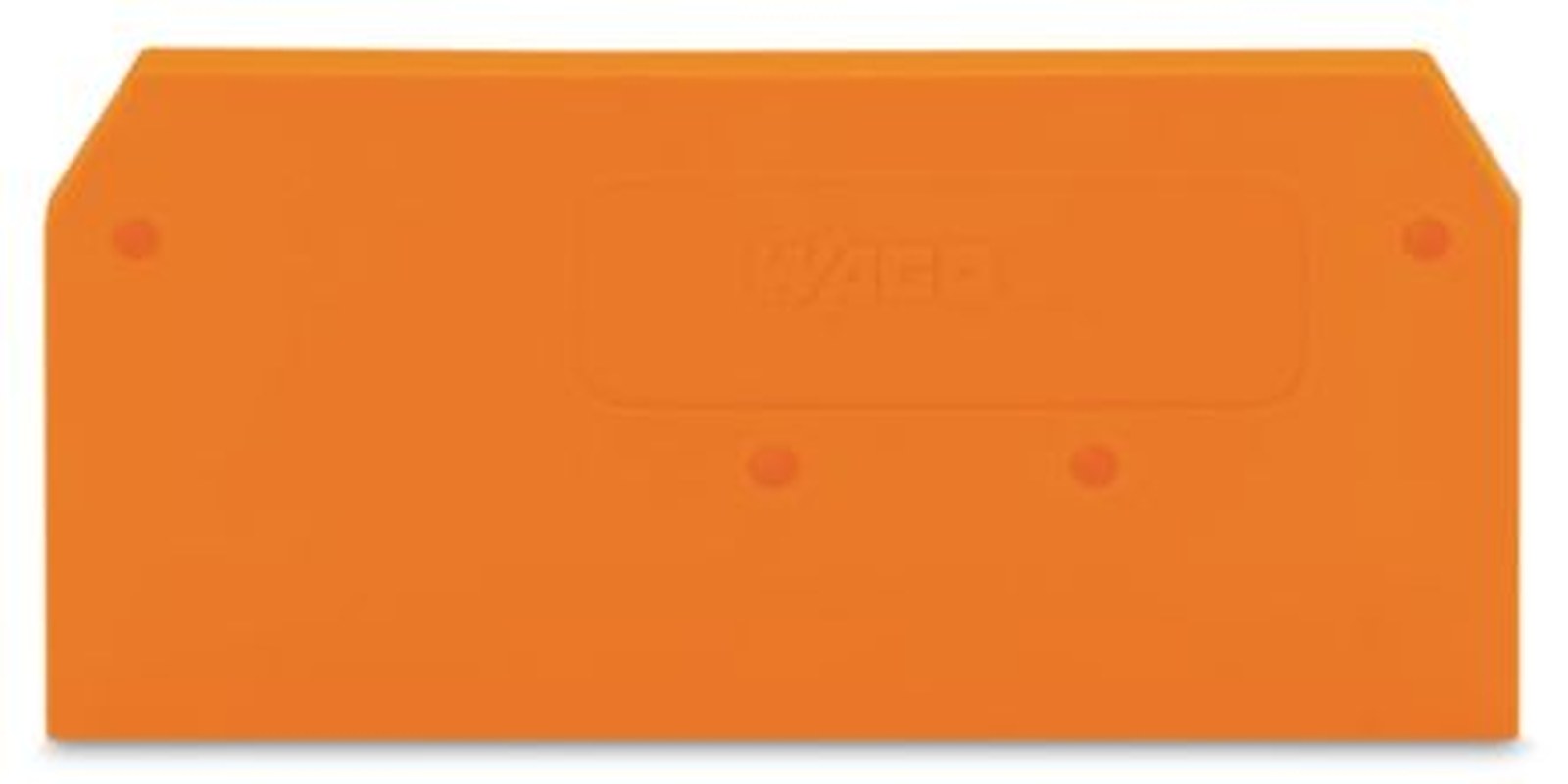 WAGO 279 Series End & Intermediate Plate for Use with Rail Mount Terminal Blocks