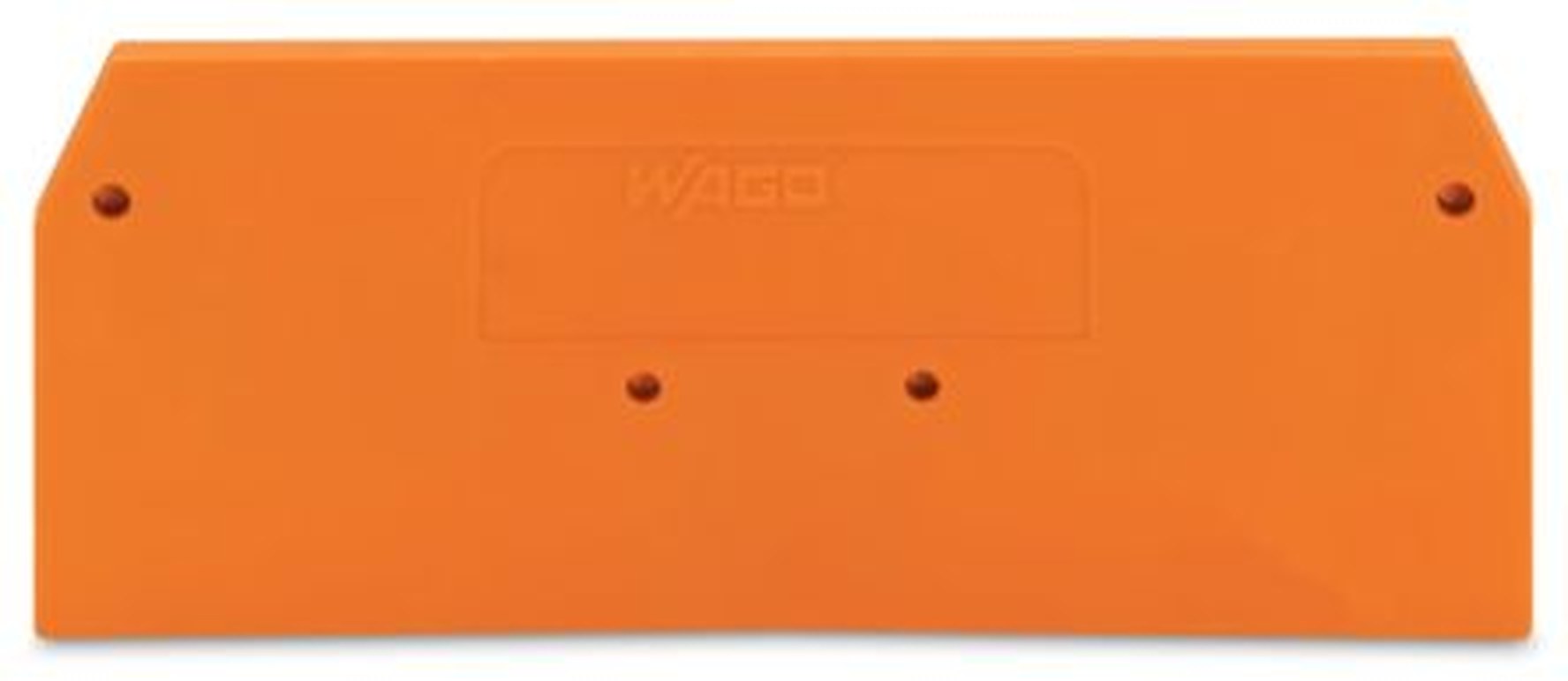WAGO 279 Series End & Intermediate Plate for Use with Rail Mount Terminal Blocks