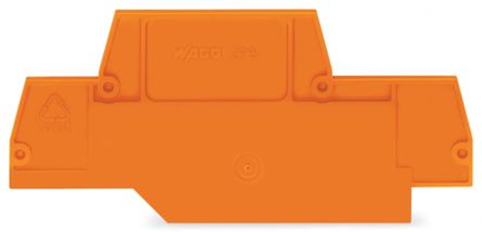 WAGO 279 Series End & Intermediate Plate for Use with Rail Mount Terminal Blocks