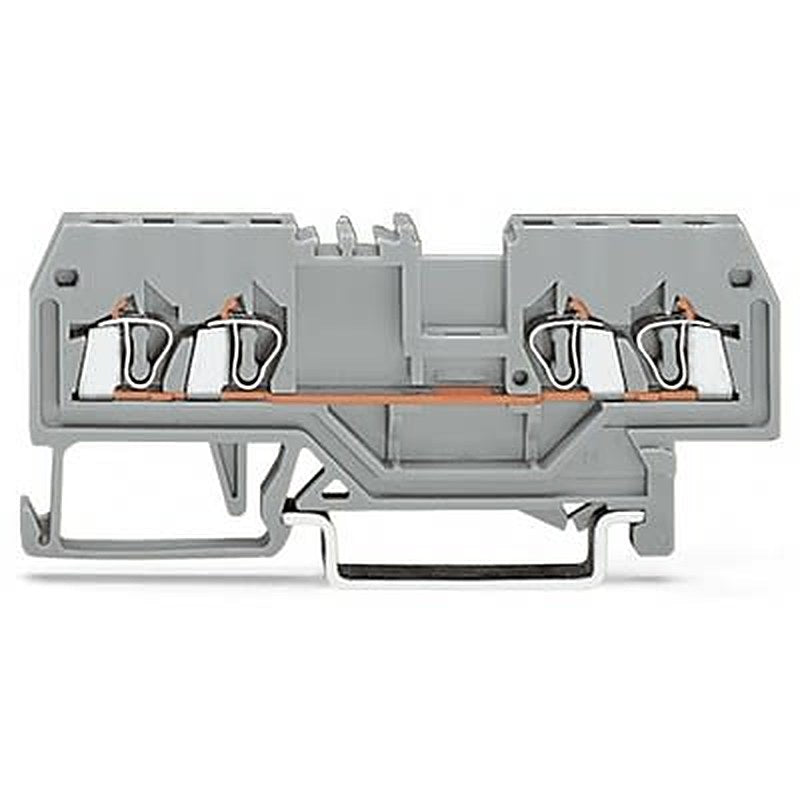 WAGO 279-831-1 279 Series Terminal Block Grey, 1.5mm², 1-Level, Cage Clamp