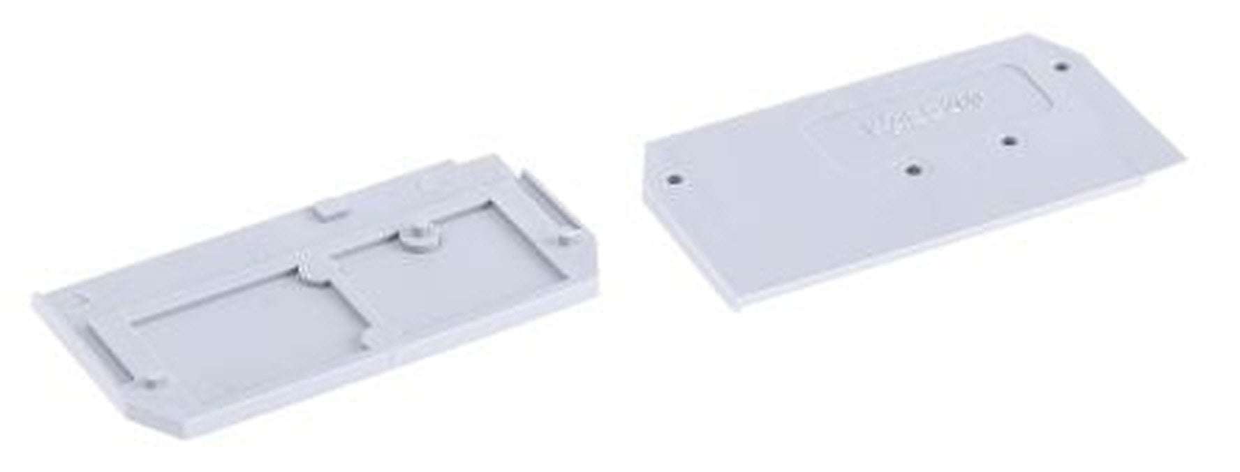 WAGO 280 Series End & Intermediate Plate for Use with 280 Series Terminal Blocks