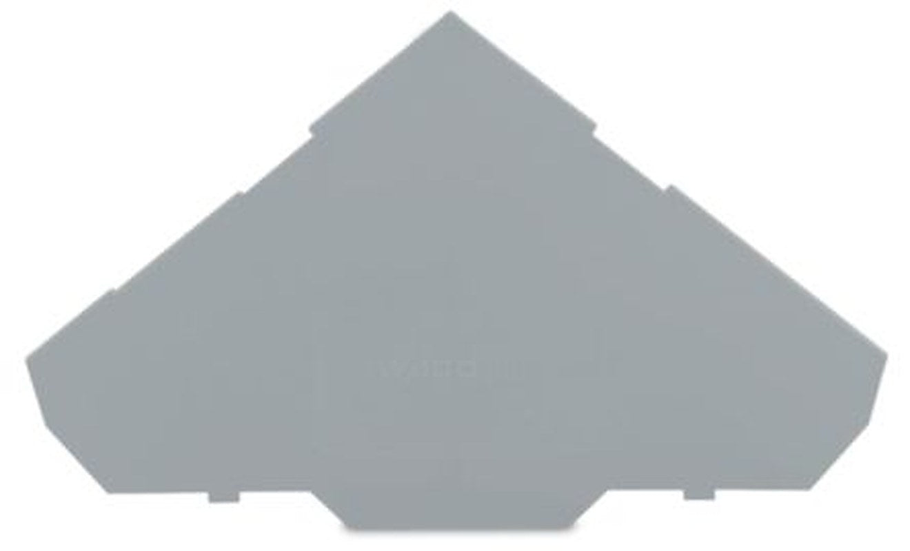 WAGO 280 Series End & Intermediate Plate for Use with Triple Deck Terminal Blocks