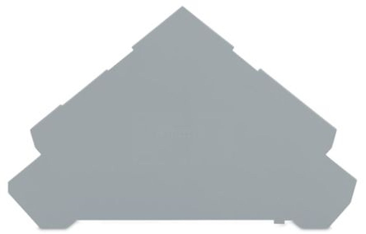 WAGO 280 Series End & Intermediate Plate for Use with Quadruple Deck Terminal Blocks