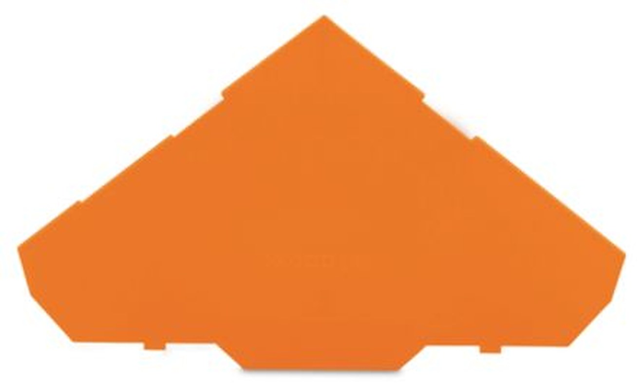 WAGO 280 Series End & Intermediate Plate for Use with Triple Deck Terminal Blocks
