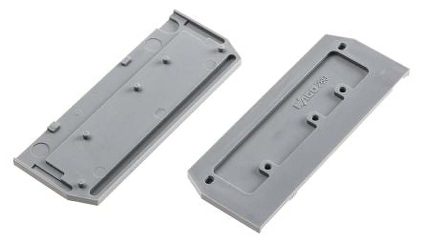 WAGO 280 Series End & Intermediate Plate for Use with 280 Series Disconnect Terminal Blocks