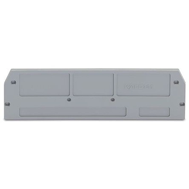 WAGO 280 Series End & Intermediate Plate for Use with Rail Mount Terminal Blocks