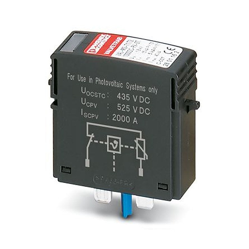 Phoenix Contact, VAL Surge Protection Plug 1170V dc Maximum Voltage Rating 40 A Maximum Surge Current Type 1/2 Surge