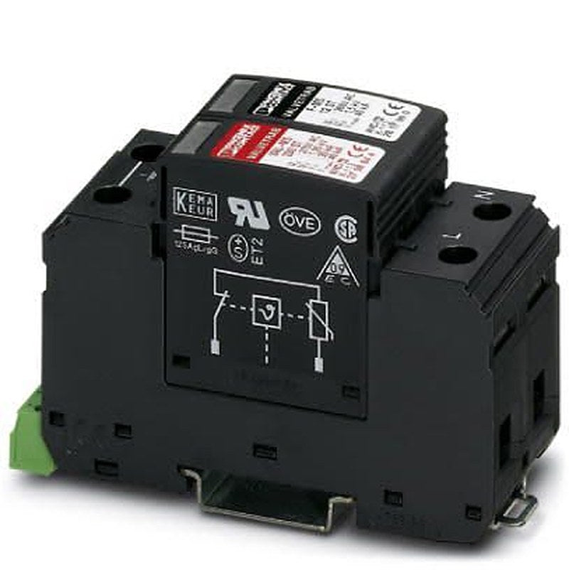 Phoenix Contact 1 Phase Surge Arrester, 40 kA, 1.5 kV, DIN Rail