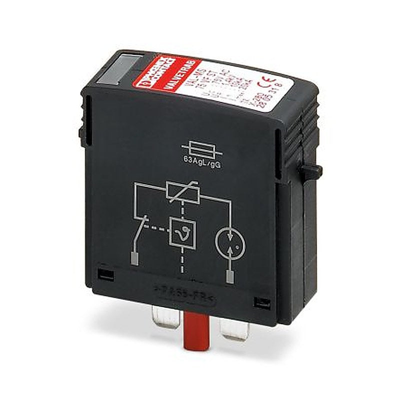 Phoenix Contact, VAL Surge Protection Plug 100V Maximum Voltage Rating 20 A Maximum Surge Current Type 2 Surge