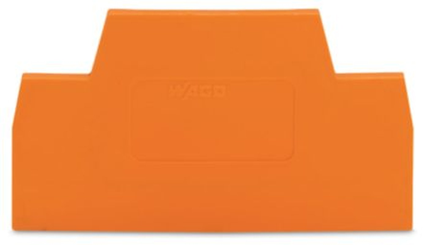 WAGO 281 Series End & Intermediate Plate for Use with Rail Mount Terminal Blocks