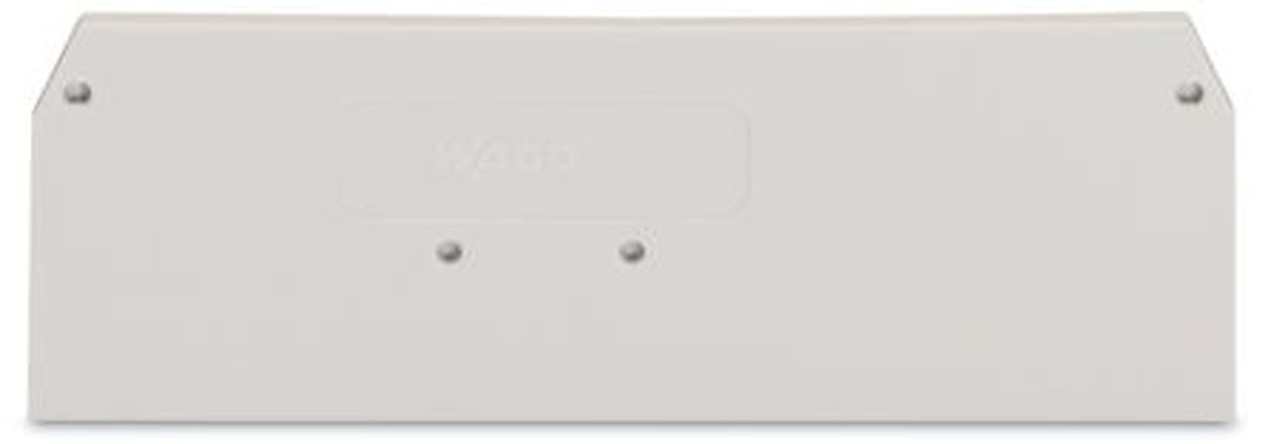 WAGO 281 Series End & Intermediate Plate for Use with Rail Mount Terminal Blocks