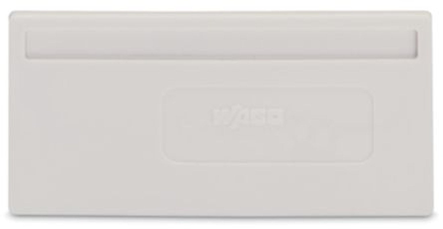 WAGO 281 Series Plate for Use with Rail Mount Terminal Blocks