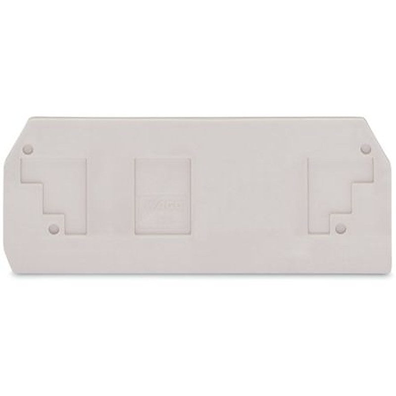 WAGO 283 Series End & Intermediate Plate for Use with Rail Mount Terminal Blocks