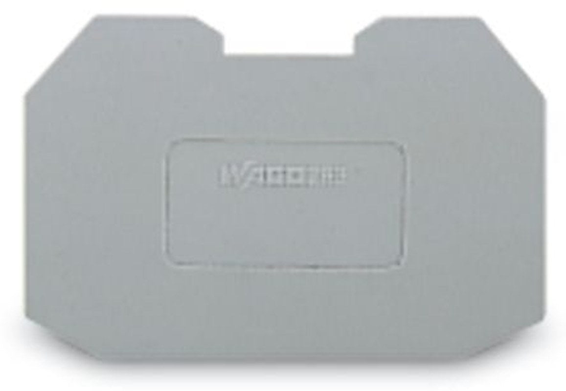 WAGO 283 Series Cover Plate for Use with Rail Mount Terminal Blocks