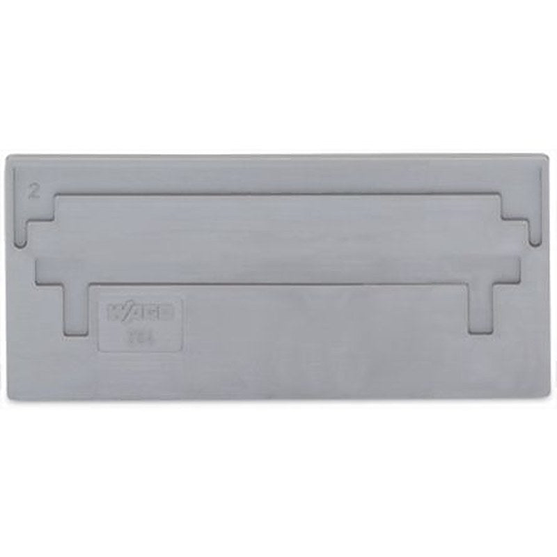 WAGO 284 Series Plate for Use with Rail Mount Terminal Blocks