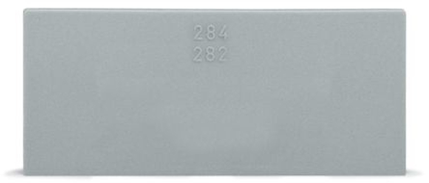 WAGO 284 Series Cover Plate for Use with Terminal Block