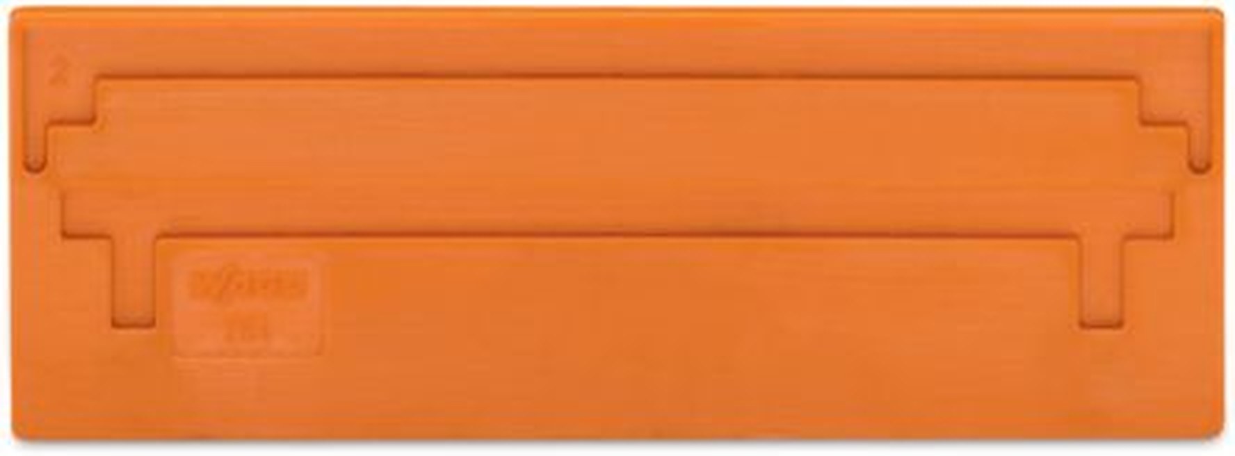 WAGO 284 Series Plate for Use with Rail Mount Terminal Blocks