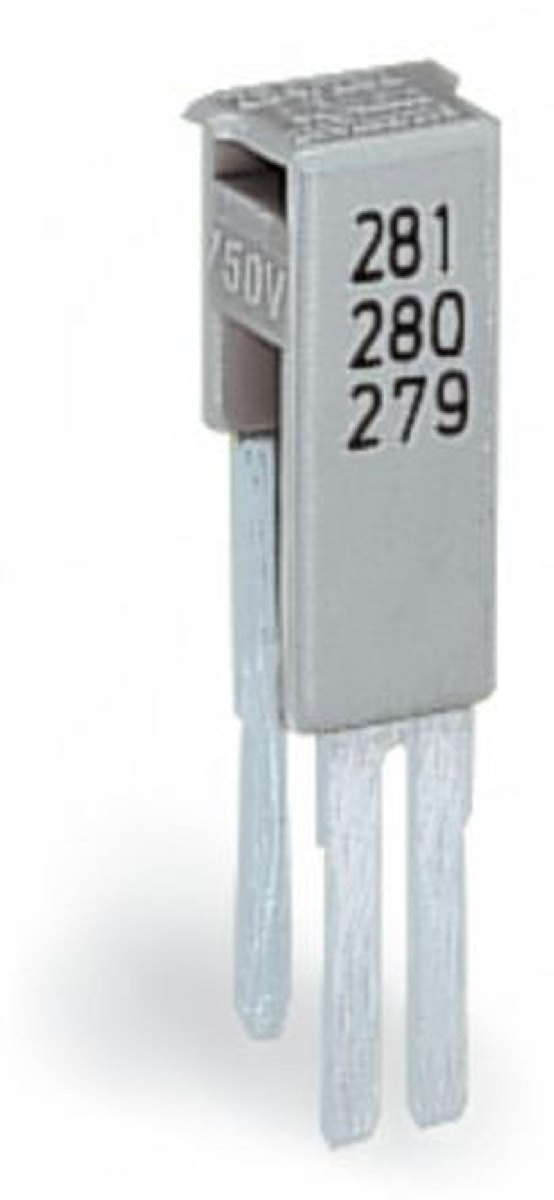 WAGO 284 Series Step Down Jumper for Use with Rail Mount Terminal Blocks