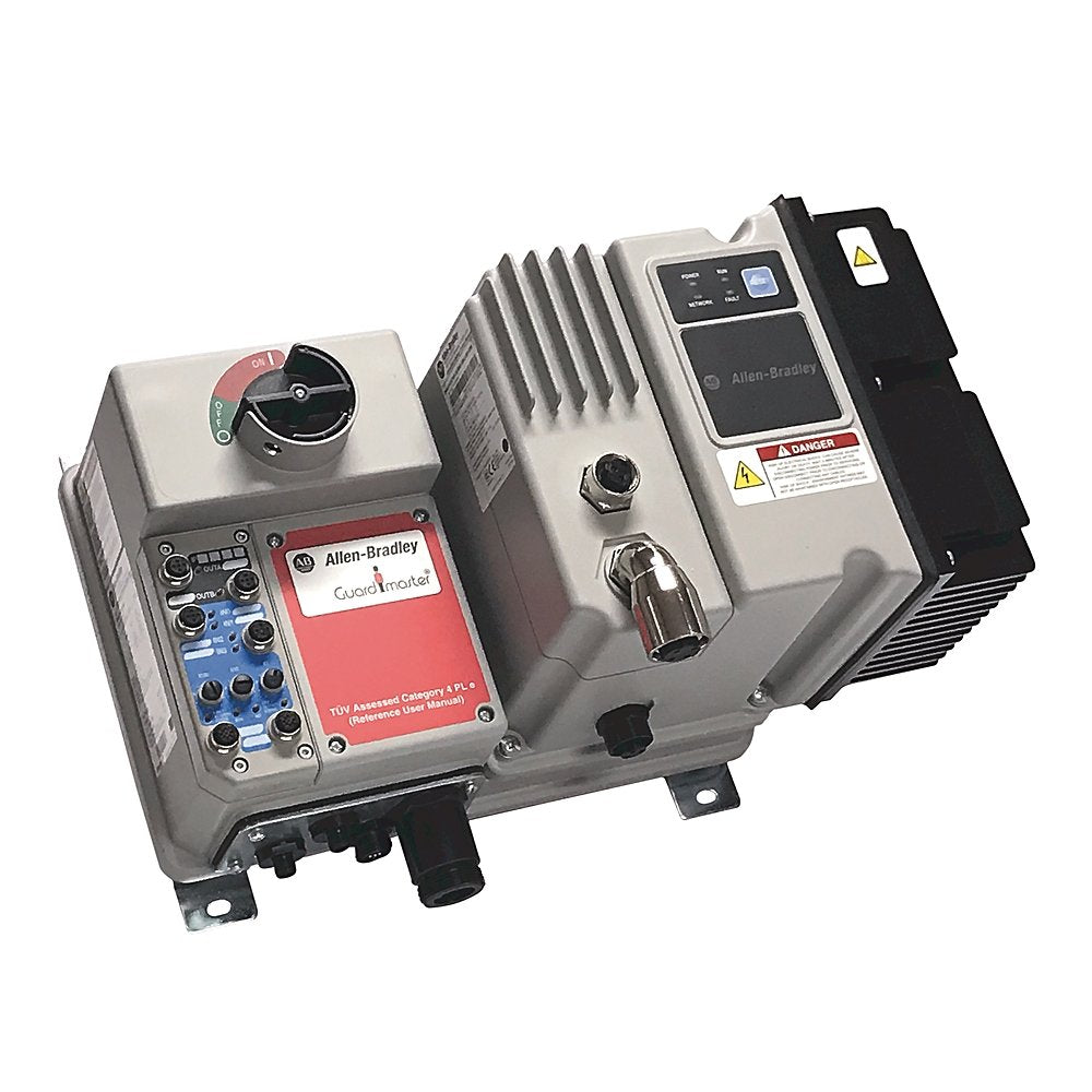 284E ArmorStart EtherNet/IP Modified Safety, 7.6A, 3.0kW, 5.0 Hp,EtherNet/IP, Hardwired Safe Torque Off, 4 input & 2 outputs,UL Type 4 /12 and IP 67