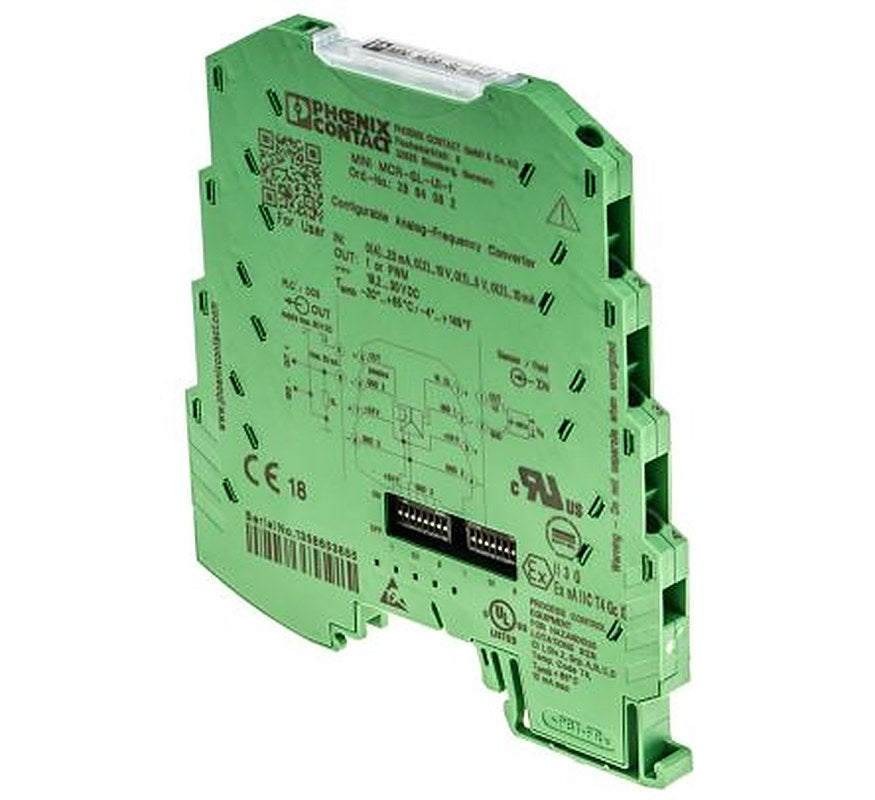 Phoenix Contact MINI MCR Series Signal Conditioner, Current/Voltage Input, Frequency Output, 20V dc, 30 V dc Supply, C,