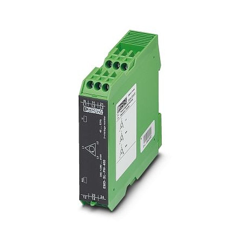 Phoenix Contact Monitoring Relay, 3 Phase, 342 to 457 V ac Monitor Range, SPDT, 400V ac