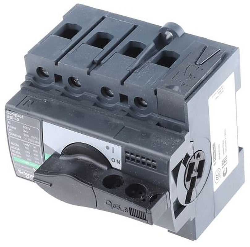 Schneider Electric 4-Pole Surface Isolator Switch -, IP40, 22A, 22 kW