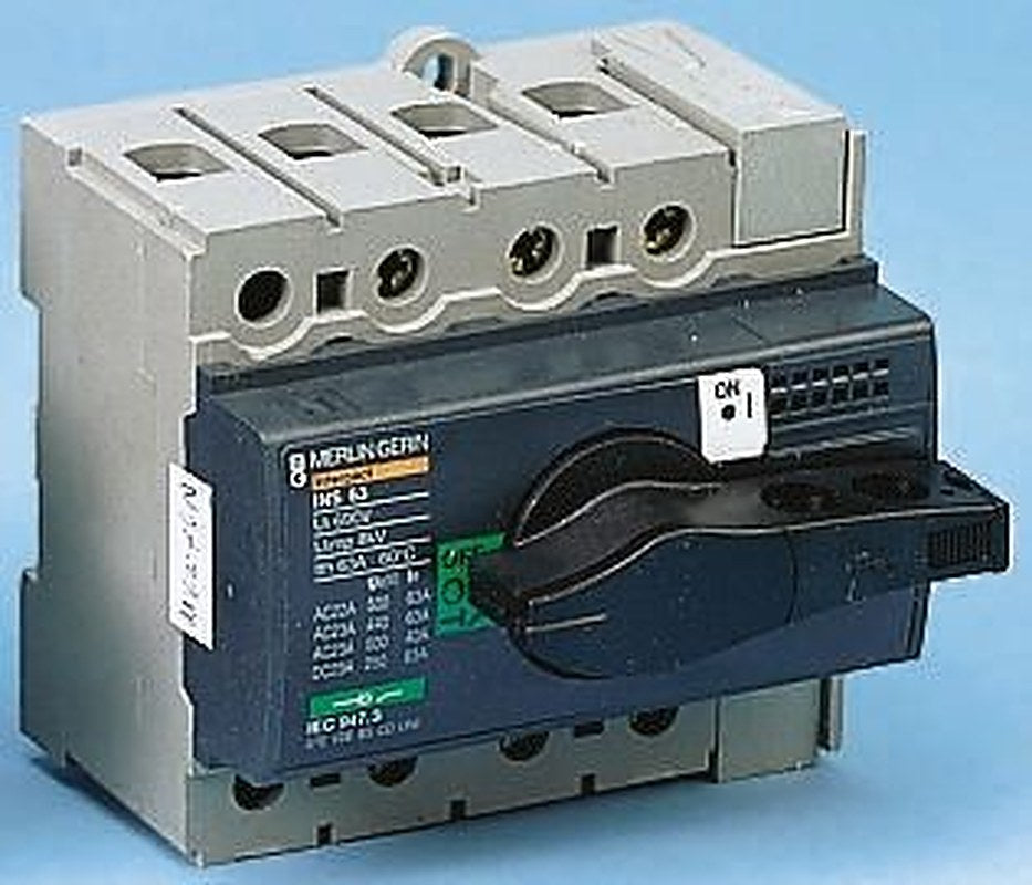 Schneider Electric 3-Pole Surface Isolator Switch -, IP40, 22A, 22 kW