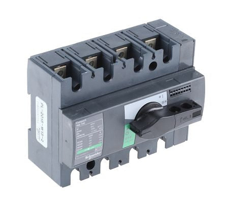 Schneider Electric 4-Pole Surface Isolator Switch -, IP40, 100A, 22 kW