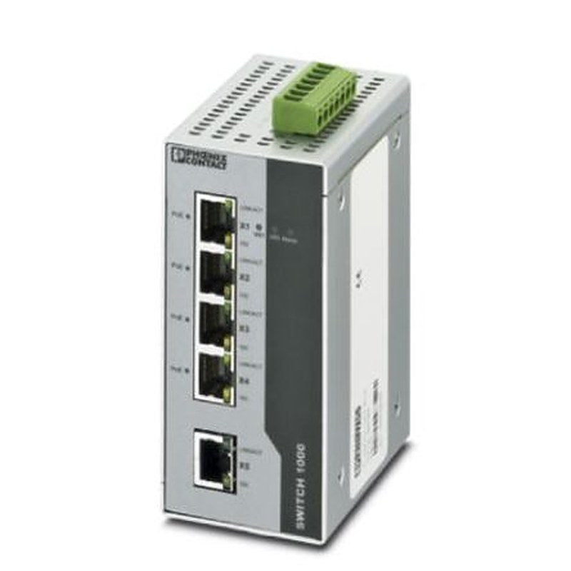 Phoenix Contact Unmanaged 5 Port Ethernet Switch Power Over Ethernet