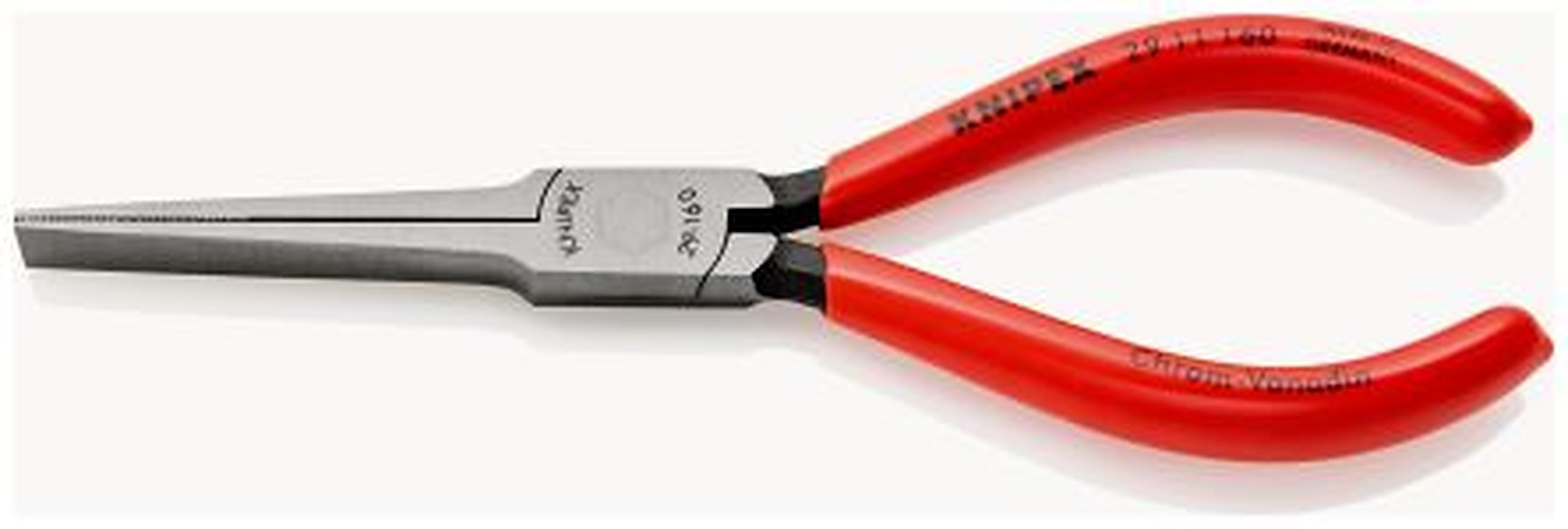 Knipex 1-Piece Long Nose Plier, 160 mm Overall, 55mm Jaw
