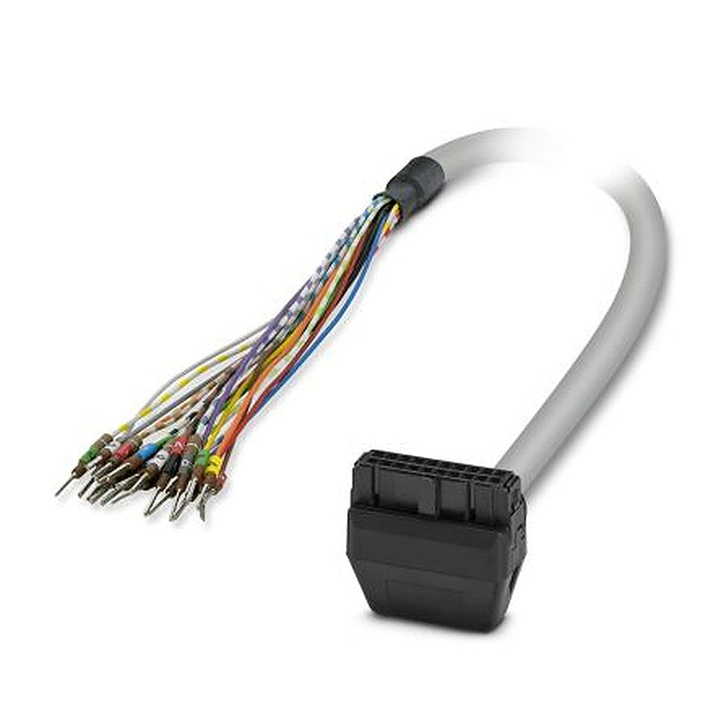 Phoenix Contact VIP-CAB-FLK20/FR/OE/0.14/1.5M Series PLC Cable for Use with Controller