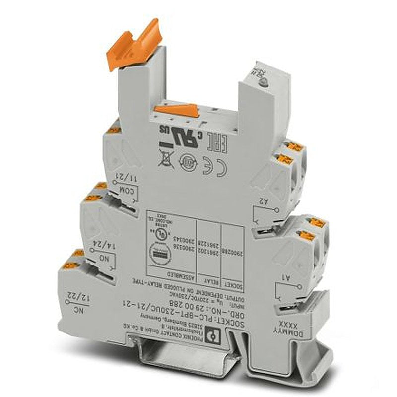 Phoenix Contact PLC-BPT-230UC/21-21 DIN Rail Relay Socket