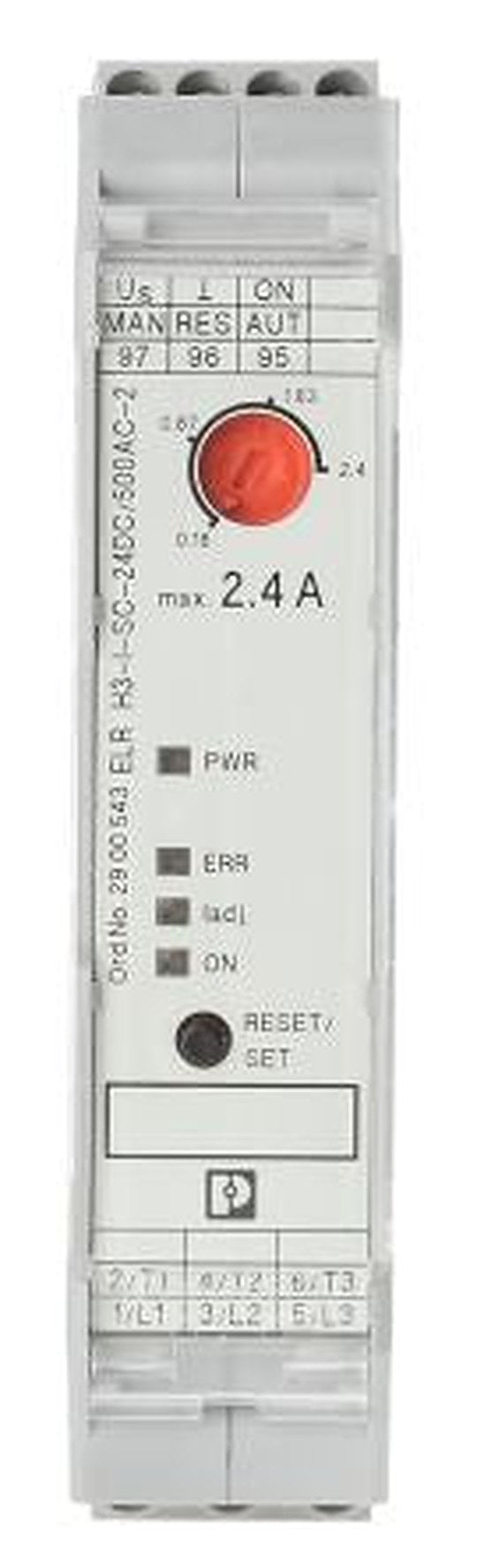 Phoenix Contact ELR H3-I-SC- 24DC/500AC-2 Motor Starter, Direct on Line, 550V ac, 1 kW, 3 Phase, IP20