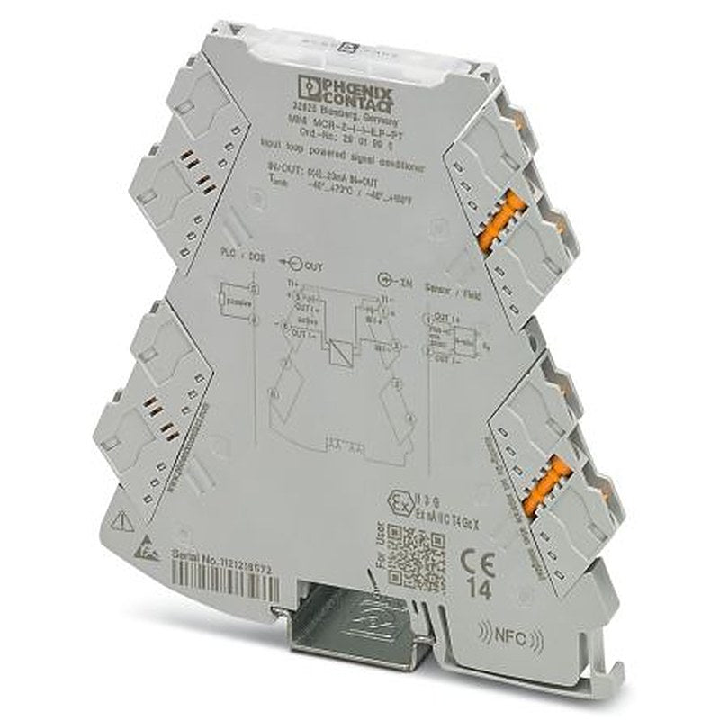 Phoenix Contact MINI MCR Series Signal Conditioner, Current Input, Current Output, 30V dc, 9.6 V dc Supply, ATEX