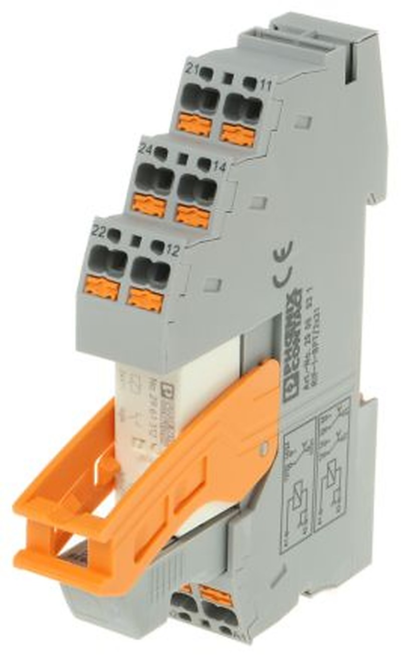 Phoenix Contact DIN Rail Interface Relay, 24V dc Coil, 10mA Switching Current, SPDT