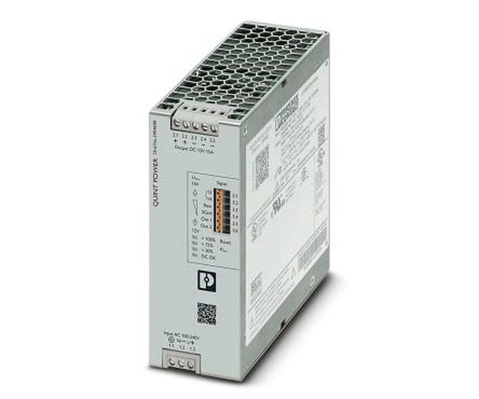 Phoenix Contact QUINT POWER Switched Mode DIN Rail Power Supply 250 V dc, 240V ac AC/DC Input 15V dc, 15 A Output DC 180